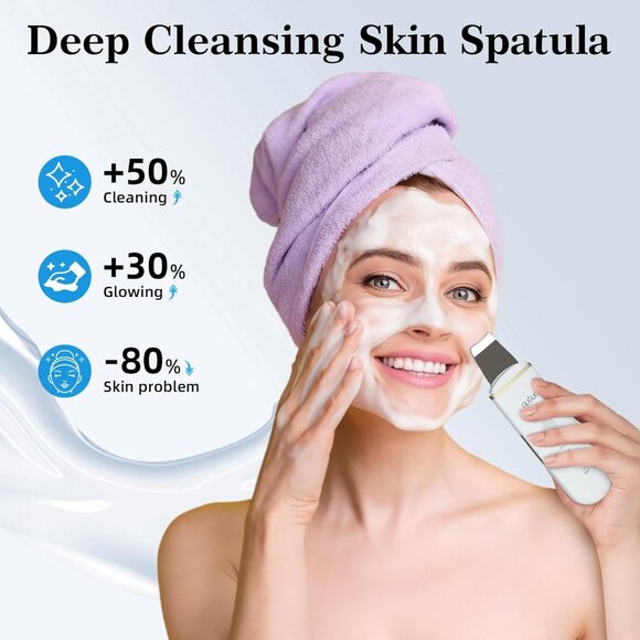 GUGUG Skin Scrubber Skin Spatula, Blackhead Remover - Picture 4 of 7